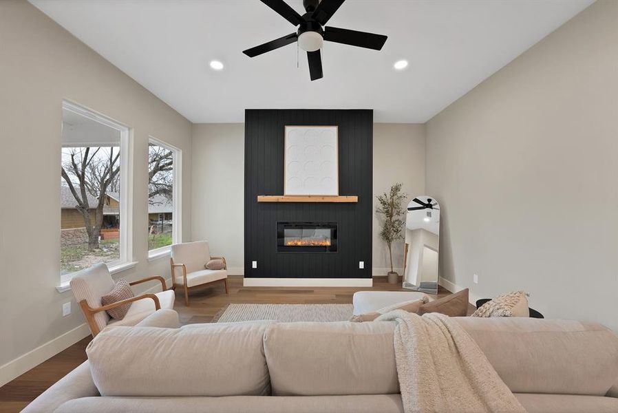 Furnished interior view inside a new home in , Princeton (Image 12).