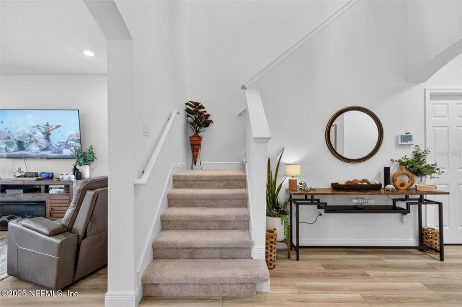 Furnished interior view inside a new home in Sawmill Creek at Palm Coast Park, Palm Coast (Image 15).