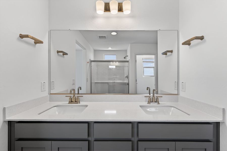 Close-up of interior finishes inside a home in Artisan at Asante, Surprise (Image 17).