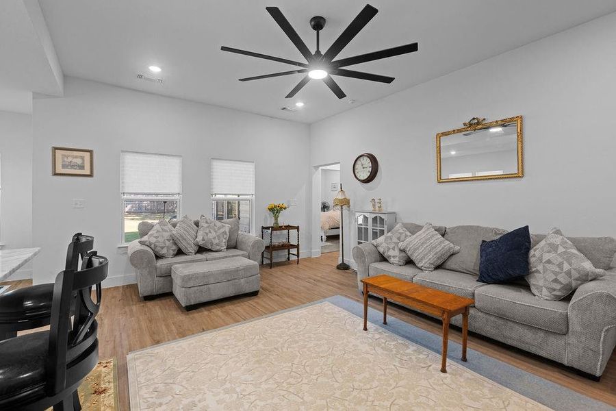 Furnished interior view inside a new home in , Whitesboro (Image 4).