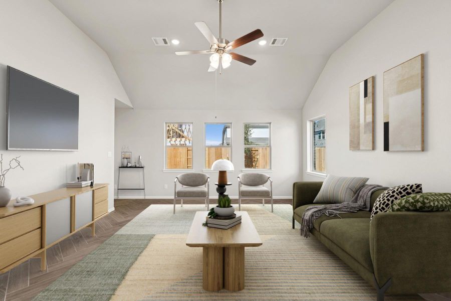 Bright and airy great room