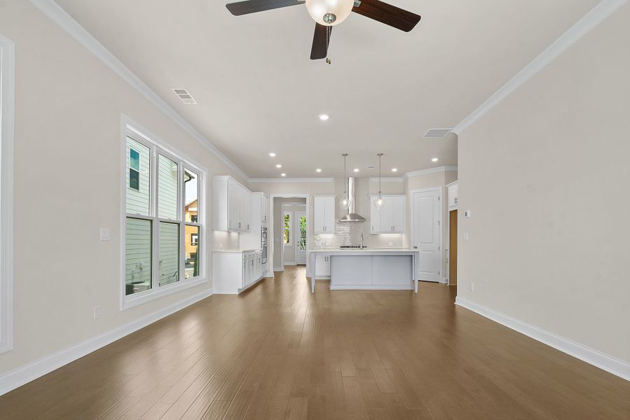 Representative unfurnished interior of a home built from the The Carter by The Providence Group in Palisades Single Family, Cumming (Image 27). Representative unfurnished interior of a home built from the The Carter by The Providence Group in Palisades Single Family, Cumming (Image 27).