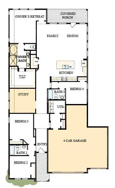 The success of a floor plan is the way you can move through it…You’ll be amazed at how well this home lives…We call it traffic patterns.