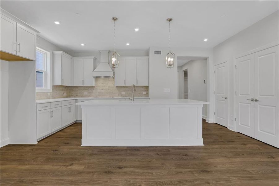 Furnished interior view inside a new home in Gatherings® at GreenHouse, Marietta (Image 7).