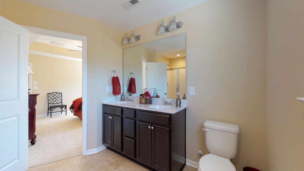 Representative furnished interior of a home built from the Wyatt by Bill Clark Homes in Davenport Farms, Winterville (Image 14).