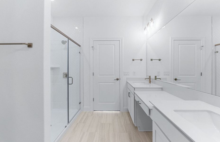 Furnished interior view inside a new home in Saddleback at Santa Rita Ranch, Liberty Hill (Image 13).