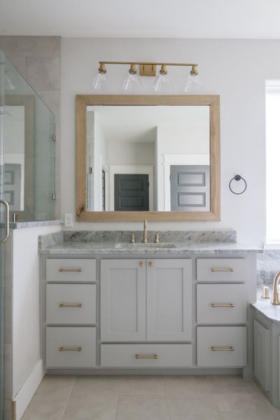 Representative furnished interior of a home built from the The Kaylee by Reece Homes in Pebble Creek, College Station (Image 39).