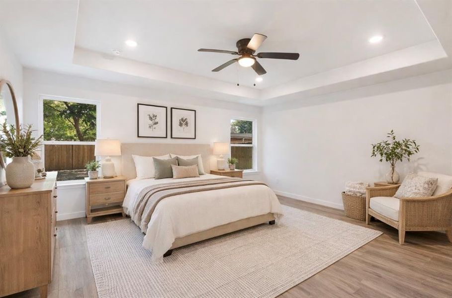 Furnished interior view inside a new home in , Sherman (Image 8).