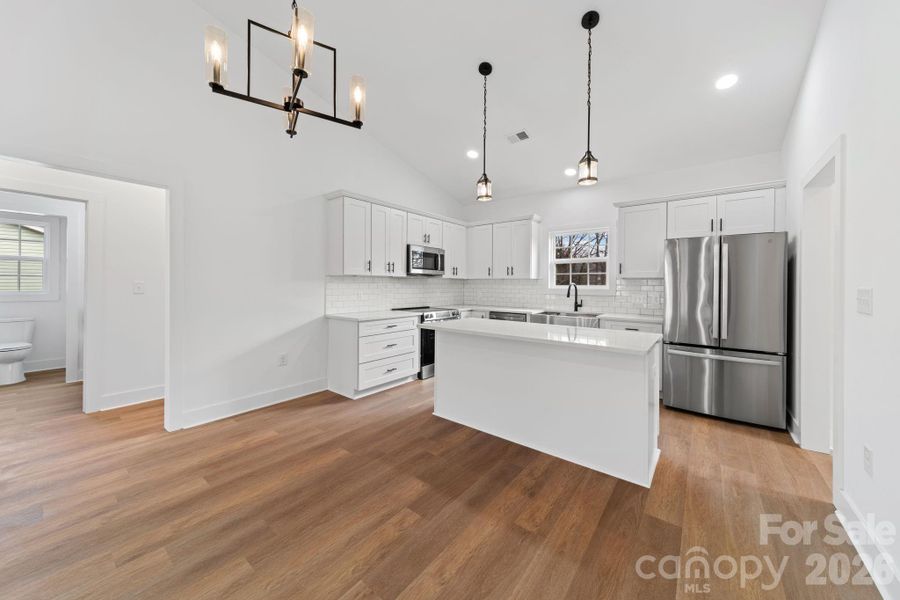 Furnished interior view inside a new home in , Gastonia (Image 9). Furnished interior view inside a new home in , Gastonia (Image 9).