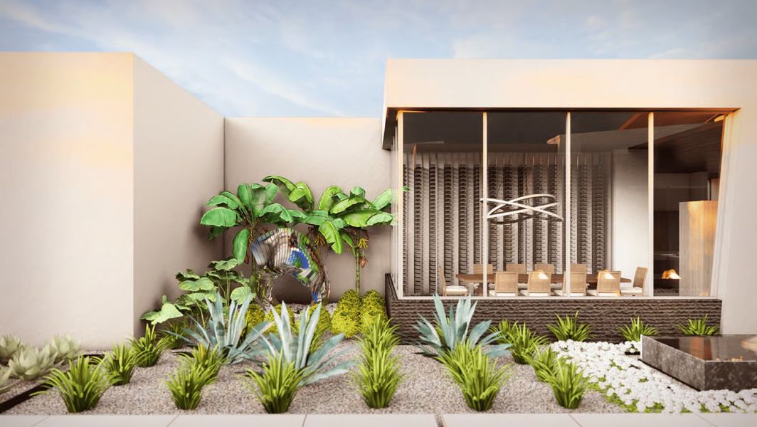 Exterior details of a home in Bird Street Estates, Paradise Valley (Image 11).