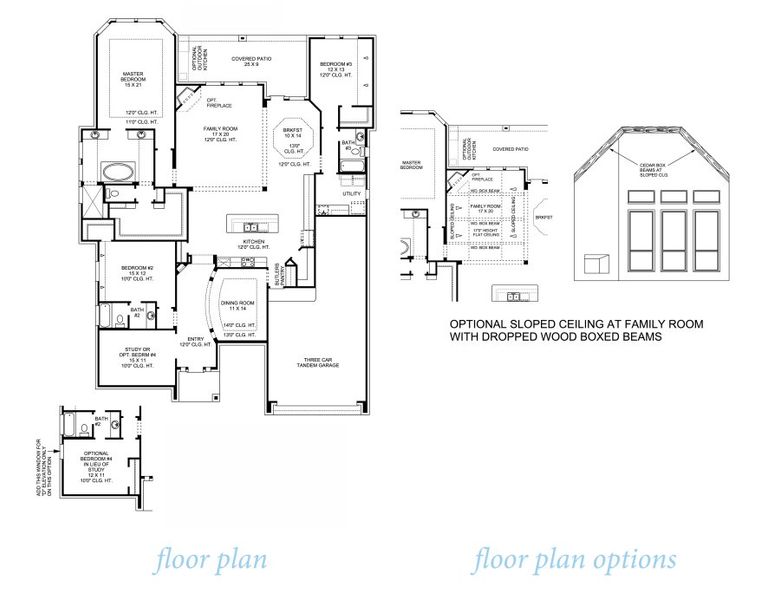 2D floor plan layout for the Cornell 3112 by J. Patrick Homes in Colton, Montgomery, TX (Image 2). 2D floor plan layout for the Cornell 3112 by J. Patrick Homes in Colton, Montgomery, TX (Image 2).