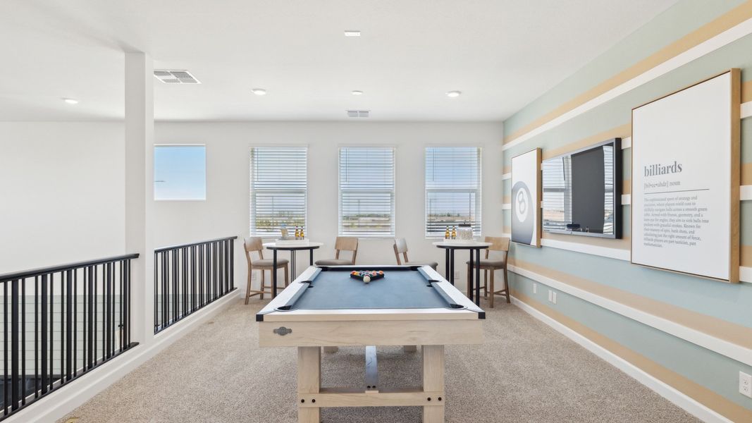 Furnished interior view inside a new home in Apache Farms, Buckeye (Image 27). Furnished interior view inside a new home in Apache Farms, Buckeye (Image 27).