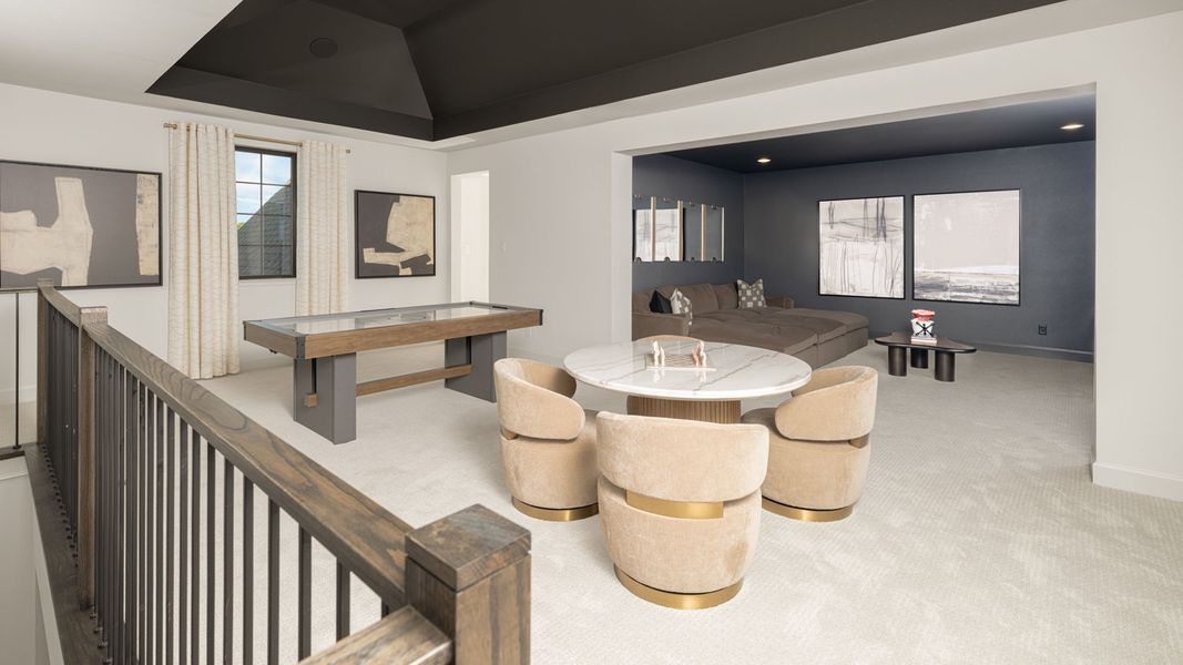 Representative furnished interior of a home built from the 4336W by Perry Homes in Sonoma Verde, Rockwall (Image 12). Representative furnished interior of a home built from the 4336W by Perry Homes in Sonoma Verde, Rockwall (Image 12).