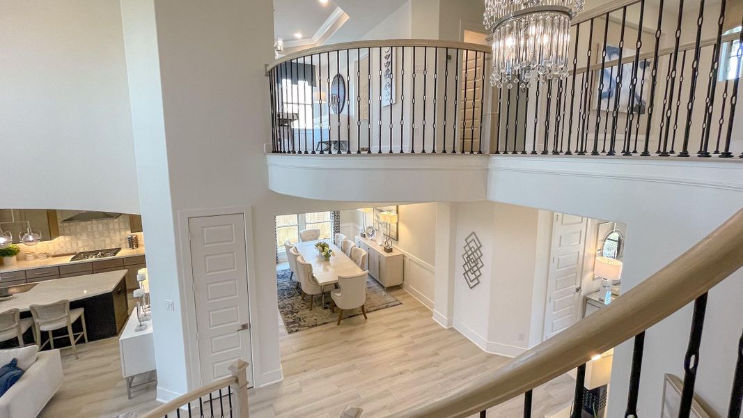 Furnished interior view inside a new home in Jordan Ranch, Katy (Image 20).