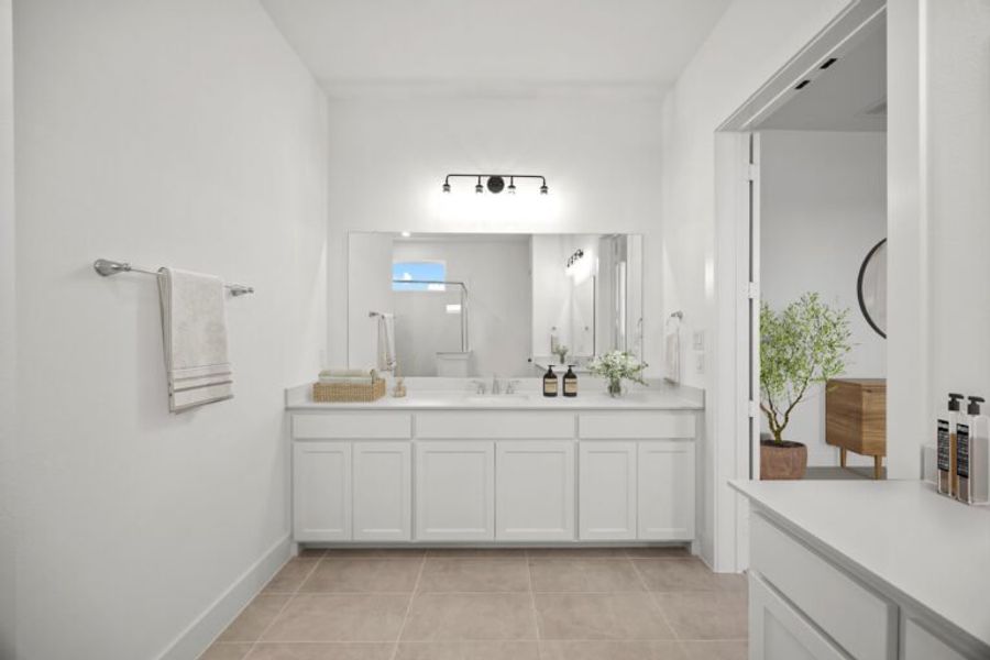 Furnished interior view inside a new home in Uptown Celina, Celina (Image 11).