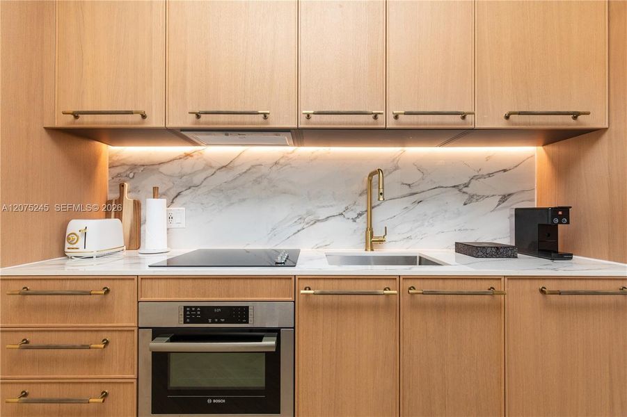Close-up of interior finishes inside a home in , Miami (Image 15).
