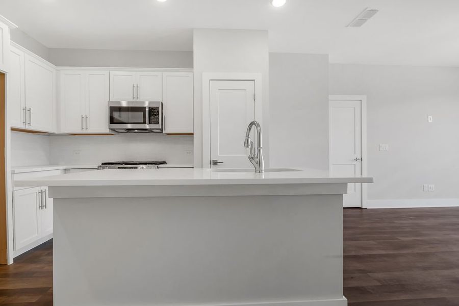Furnished interior view inside a new home in Echo Park, Suwanee (Image 12).