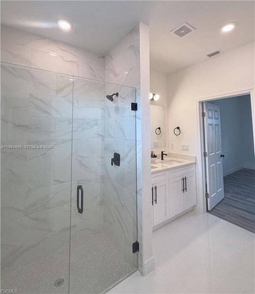 Furnished interior view inside a new home in , Lehigh Acres (Image 8).