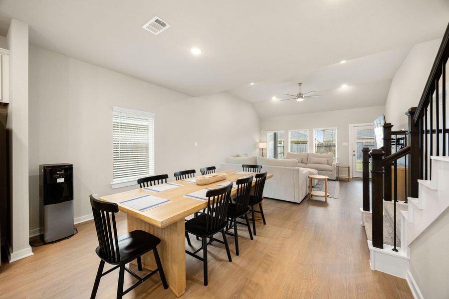 Furnished interior view inside a new home in Marvida, Cypress (Image 14).