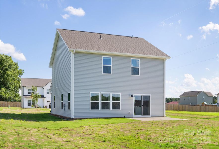Exterior details and patio area of a home in , New London (Image 26).