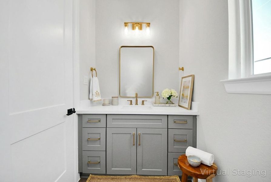Furnished interior view inside a new home in , Houston (Image 25).