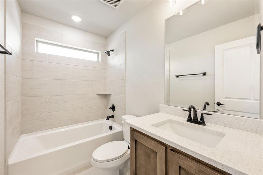 Furnished interior view inside a new home in The Grove, Midlothian (Image 14).