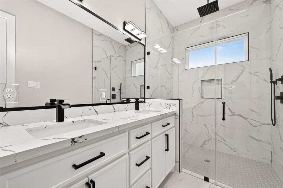 Furnished interior view inside a new home in , Houston (Image 11).