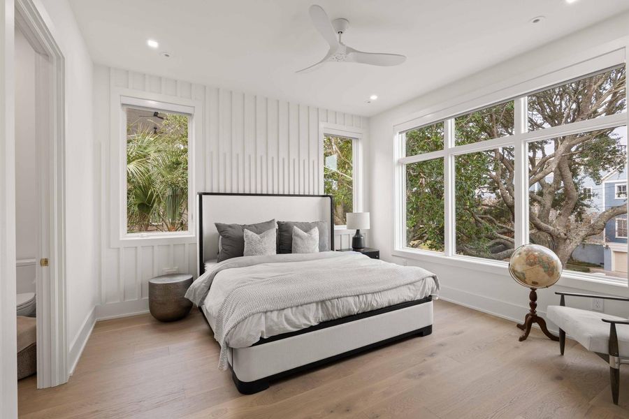 Furnished interior view inside a new home in , Isle Of Palms (Image 11).