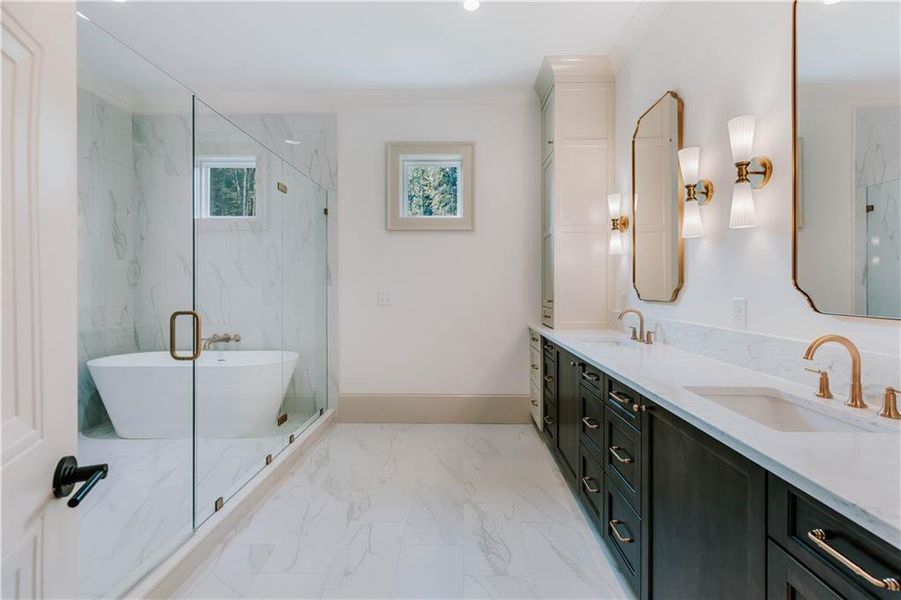 Furnished interior view inside a new home in , Jefferson (Image 6).