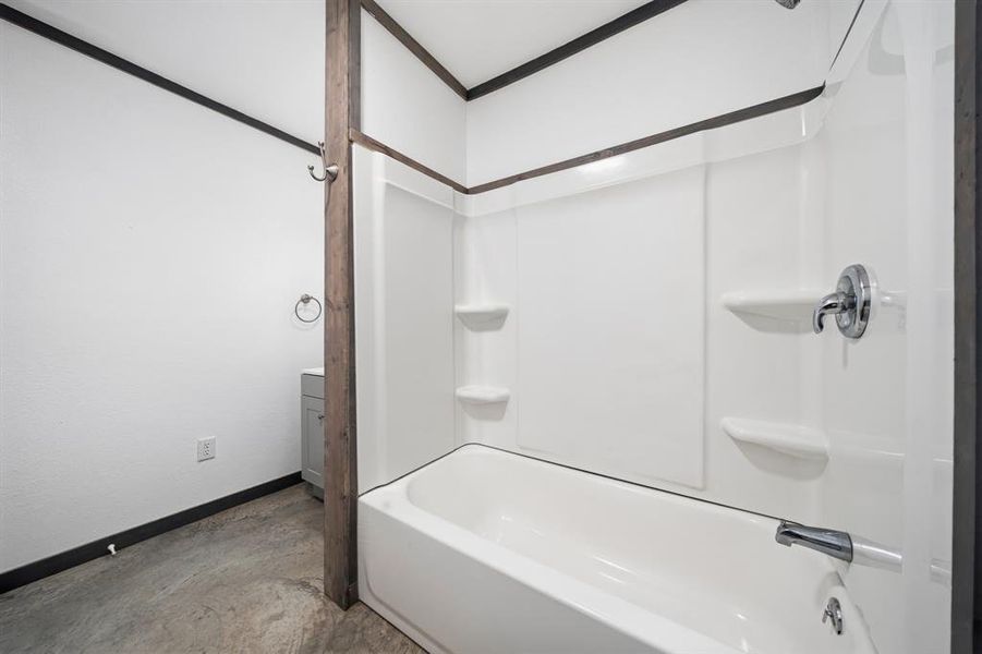 Furnished interior view inside a new home in , Walnut Springs (Image 6).