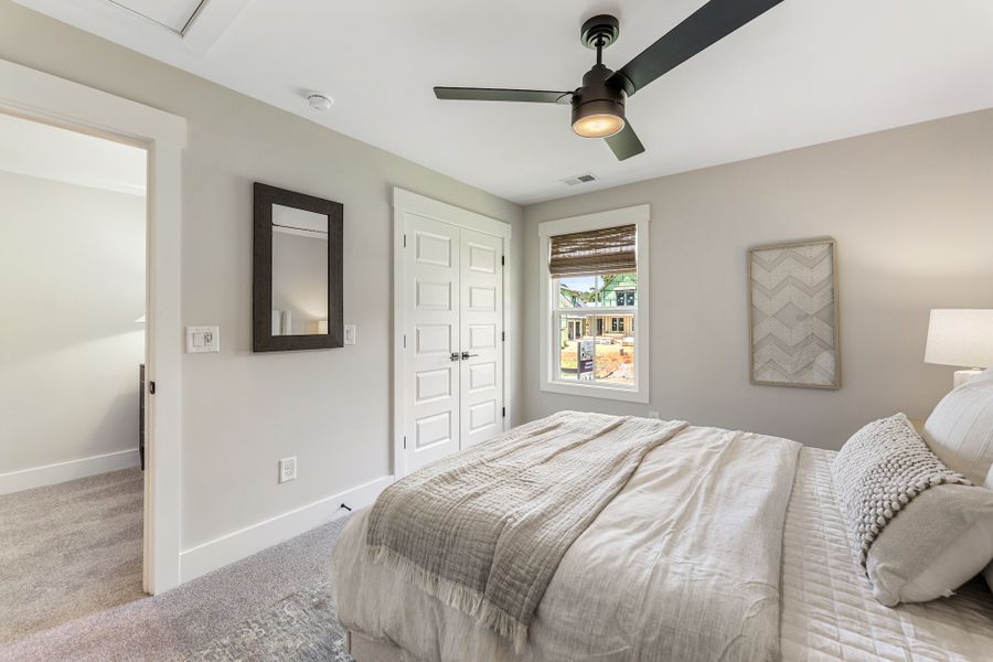 Representative furnished interior of a home built from the Savannah by Hunter Quinn Homes in Double Springs, Taylors (Image 46).