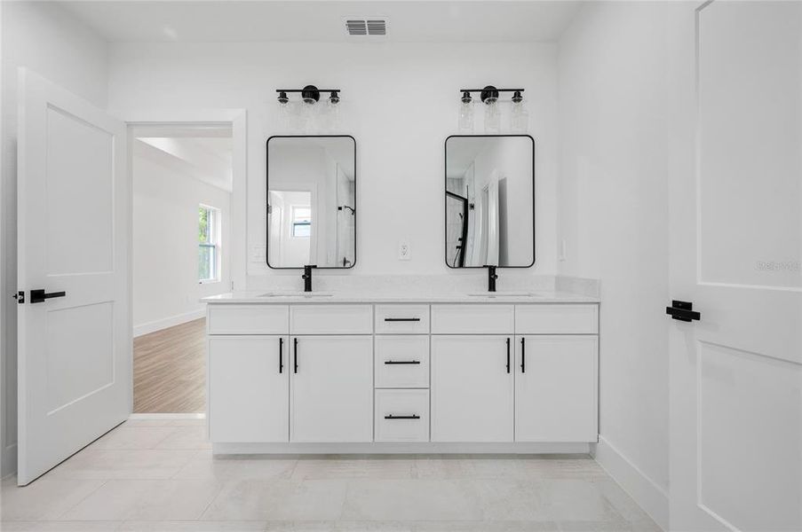 Furnished interior view inside a new home in , Deltona (Image 11).