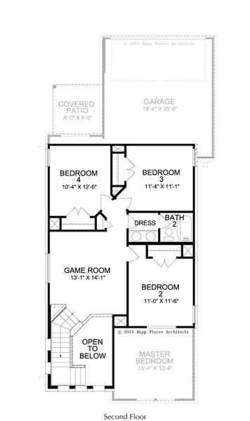2D floor plan layout for the Richland by Landon Homes in Dominion at Brookhollow, Prosper, TX (Image 2). 2D floor plan layout for the Richland by Landon Homes in Dominion at Brookhollow, Prosper, TX (Image 2).