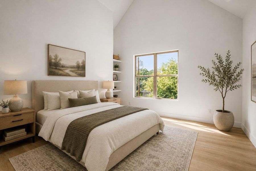 Furnished interior view inside a new home in , Houston (Image 7).