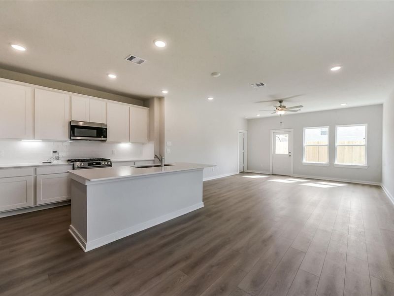 Furnished interior view inside a new home in The Villages at WestPointe, Dayton (Image 14).