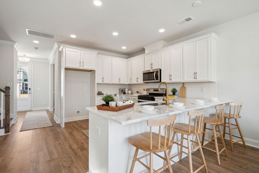Furnished interior view inside a new home in Lakeview Commons, Goose Creek (Image 15).