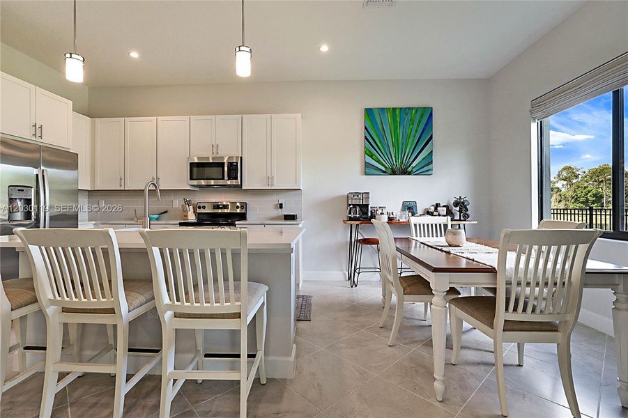 Furnished interior view inside a new home in , Palm City (Image 12).