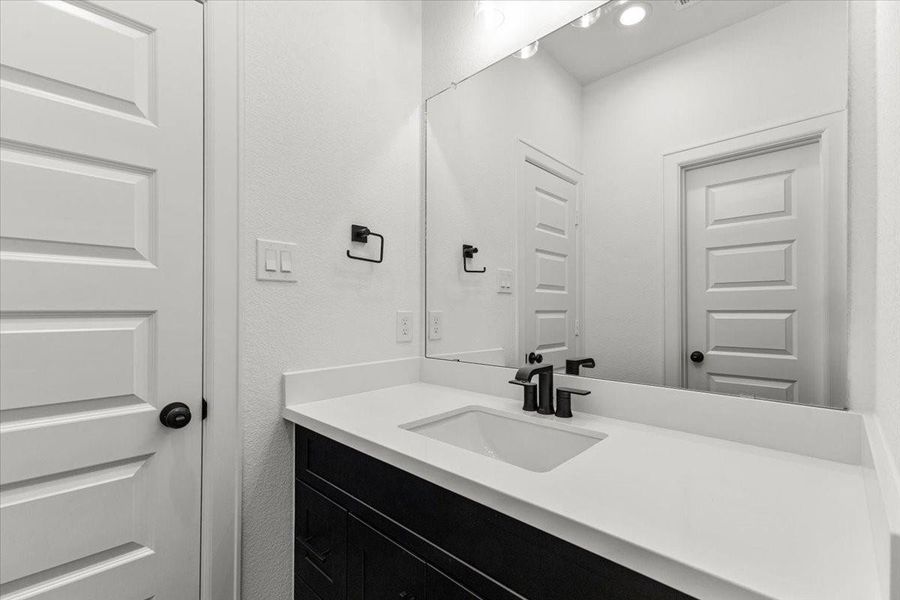 Furnished interior view inside a new home in , Houston (Image 9).