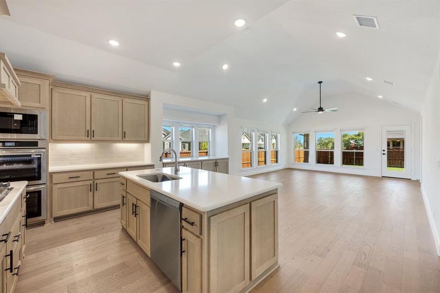 Furnished interior view inside a new home in Timberbrook 3B-4A, Justin (Image 10).