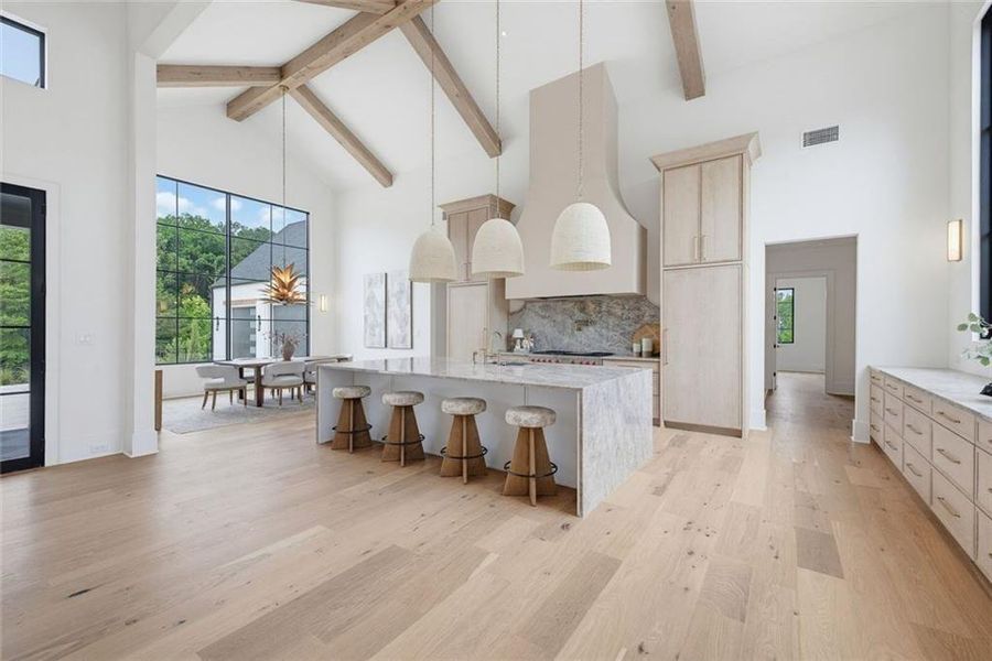 Furnished interior view inside a new home in , Canton (Image 38).