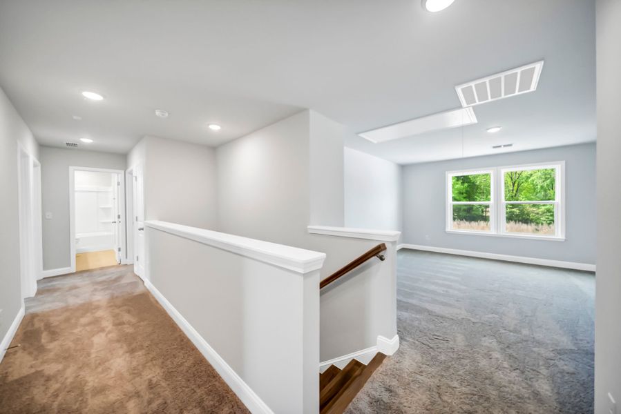 Spacious, unfurnished interior of a new home in Monroe Preserve, Chapin (Image 46).