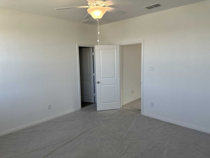 Primary Bedroom Construction Progress