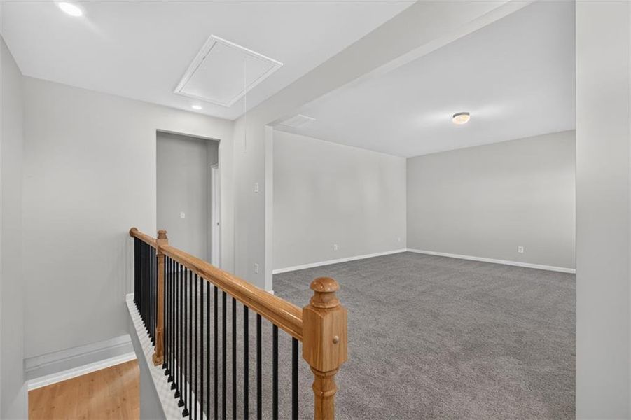 Spacious, unfurnished interior of a new home in Overlook at Hamilton Mill, Auburn (Image 42).