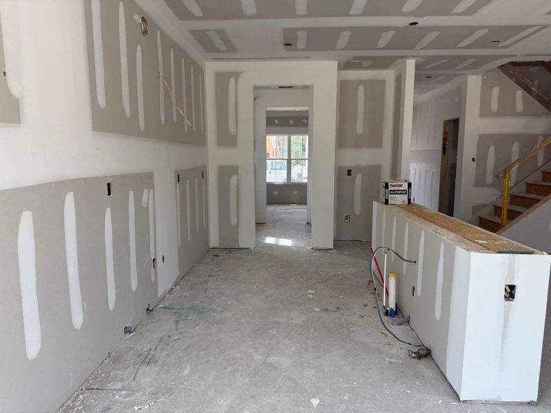 In-progress construction of a new home in The Point, Rolesville, NC (Image 6).