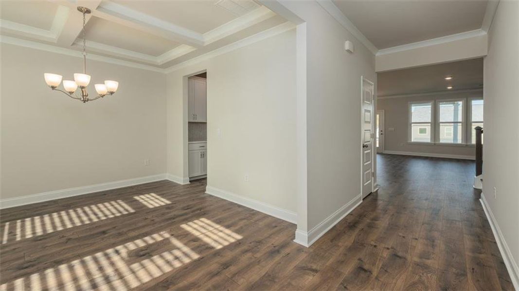 Spacious, unfurnished interior of a new home in Westland, Bogart (Image 20).