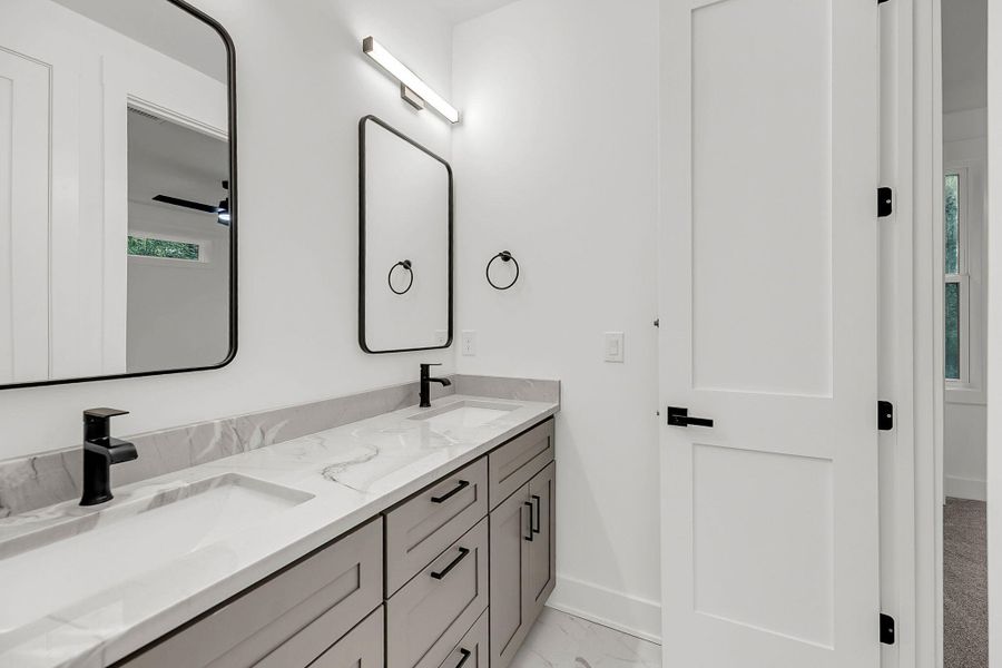 Furnished interior view inside a new home in , Johns Island (Image 8).