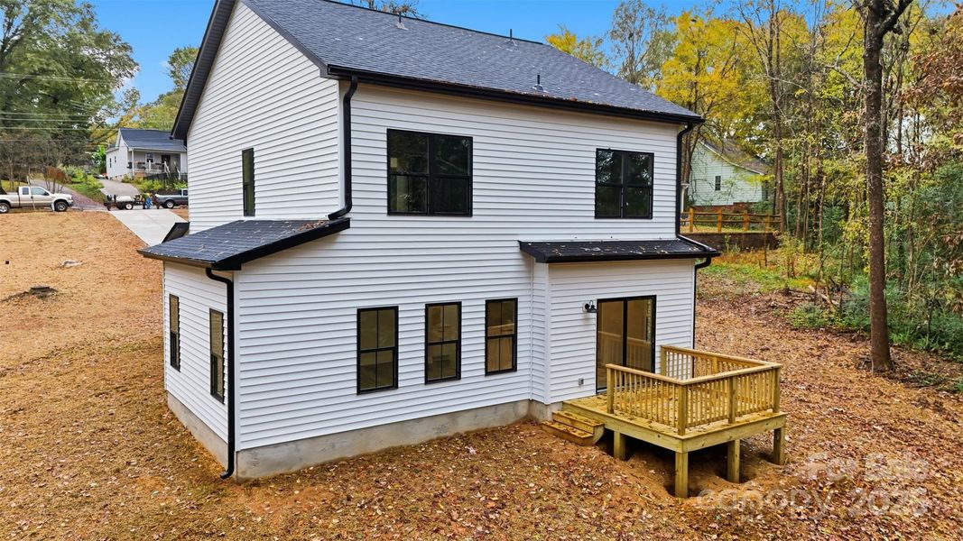 Exterior details and patio area of a home in , Mount Holly (Image 22). Exterior details and patio area of a home in , Mount Holly (Image 22).
