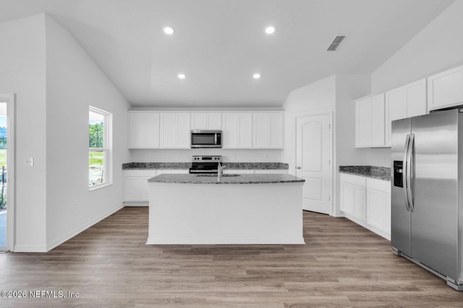 Furnished interior view inside a new home in Rolling Hills, Green Cove Springs (Image 9).