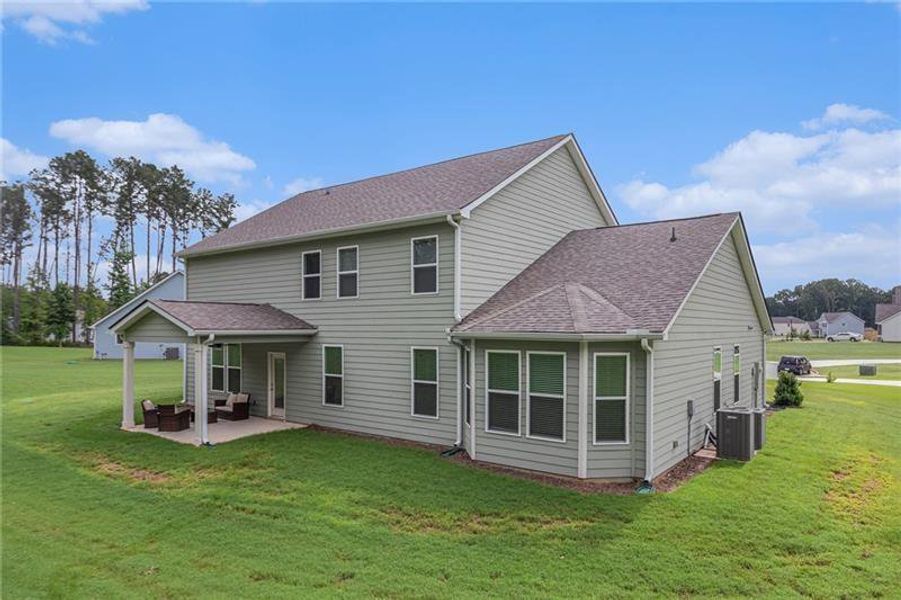 Exterior details and patio area of a home in , Moreland (Image 3).