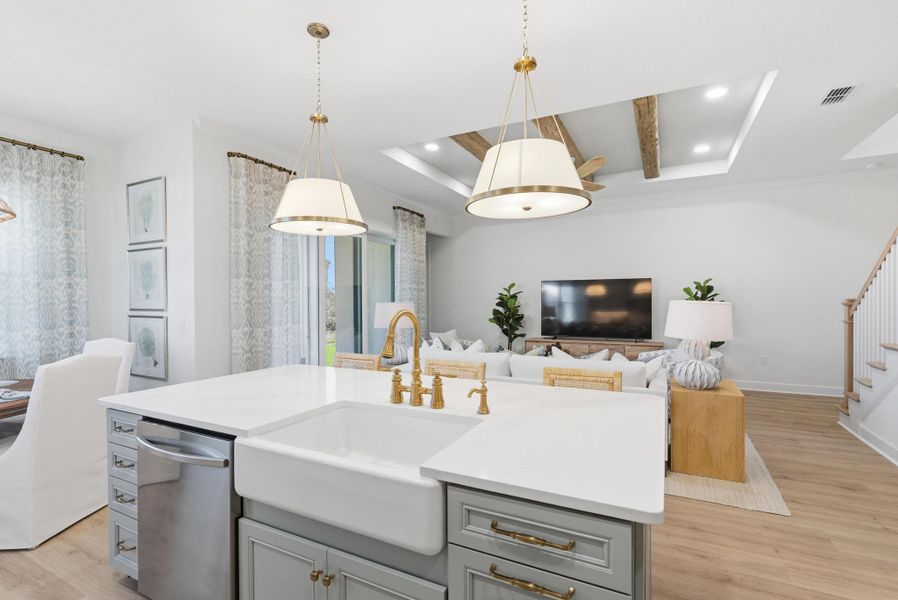 Representative furnished interior of a home built from the Amelia by SeaGate Homes in Beachview Cove, Ormond Beach (Image 64).